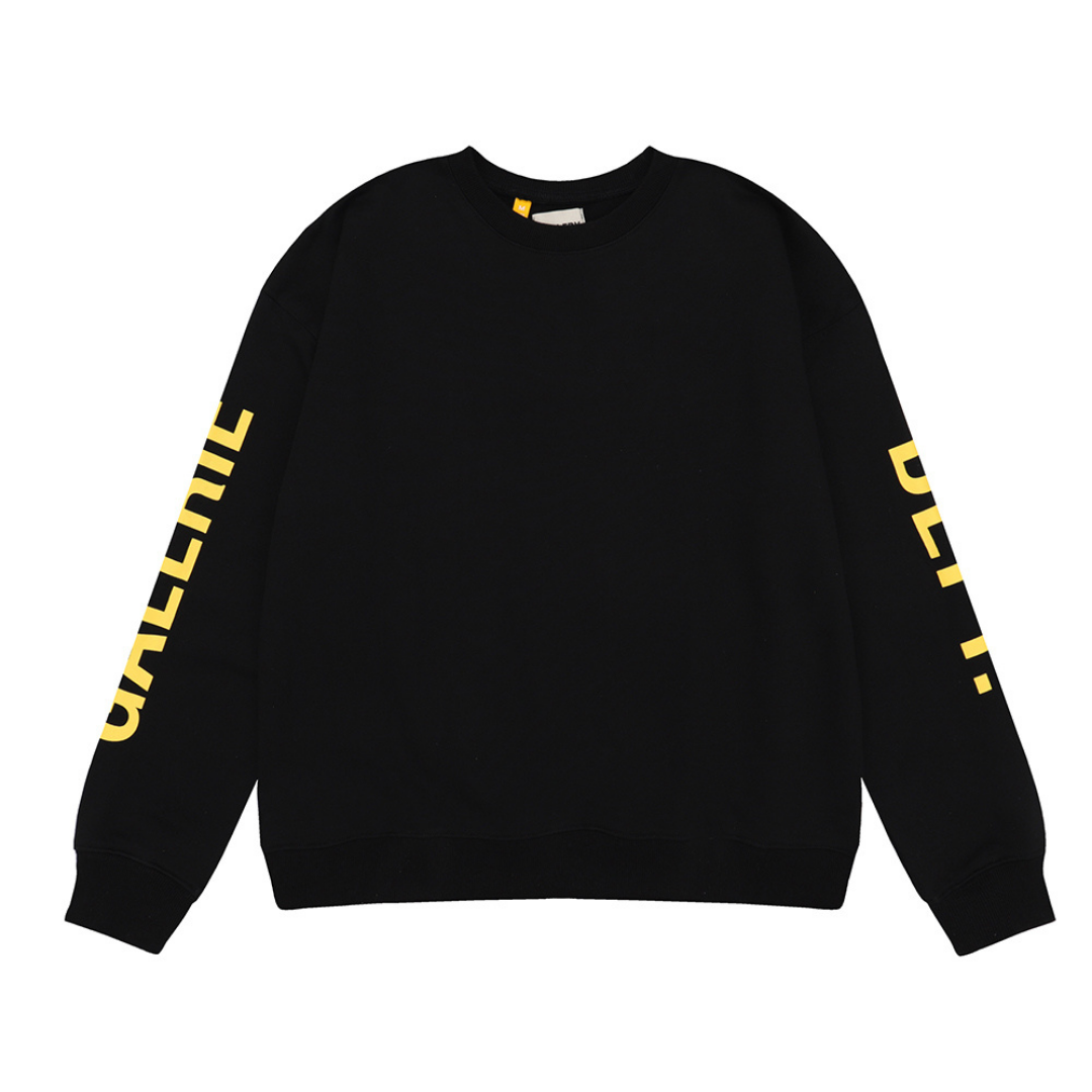 Sudadera con capucha estilo galería