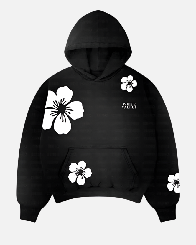 soft flower hoodies