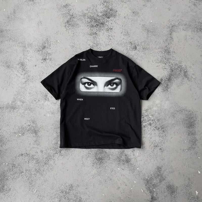 THE EYES TEE BLACK